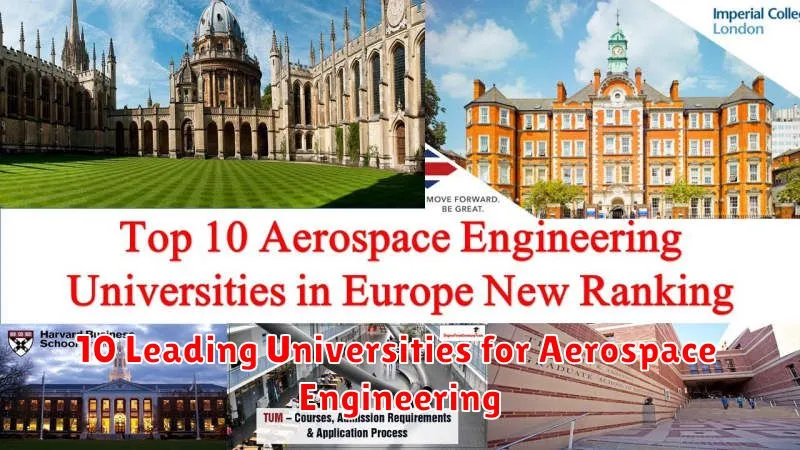 10 Leading Universities for Aerospace Engineering