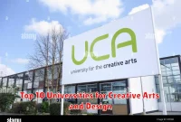 Top 10 Universities for Creative Arts and Design