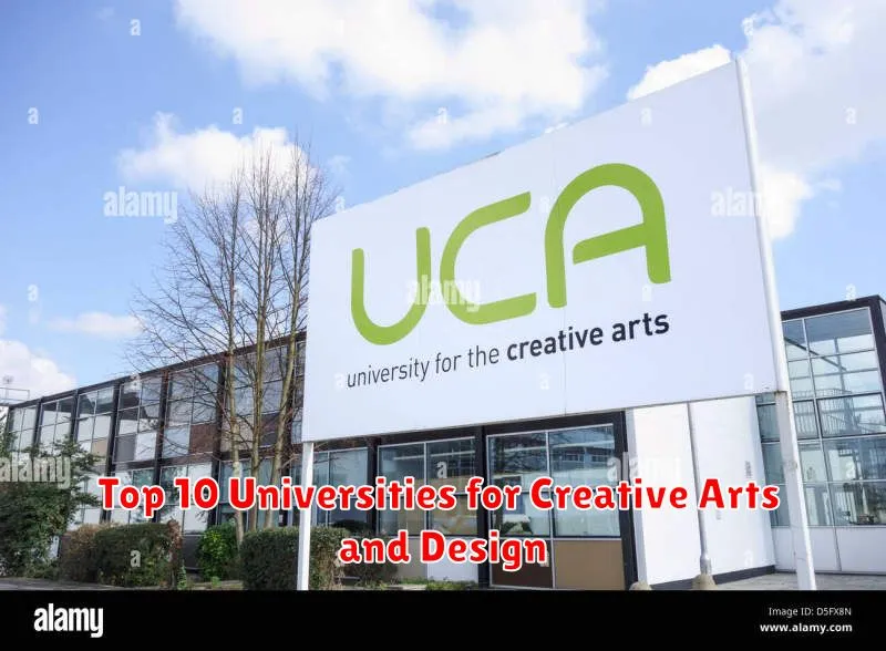 Top 10 Universities for Creative Arts and Design